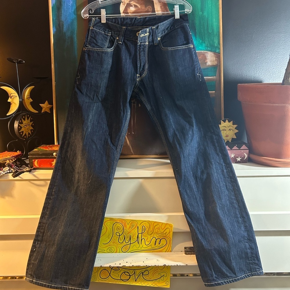 Levi's 514 Men's Slim Straight Fit Indigo Jeans 31 X 30
